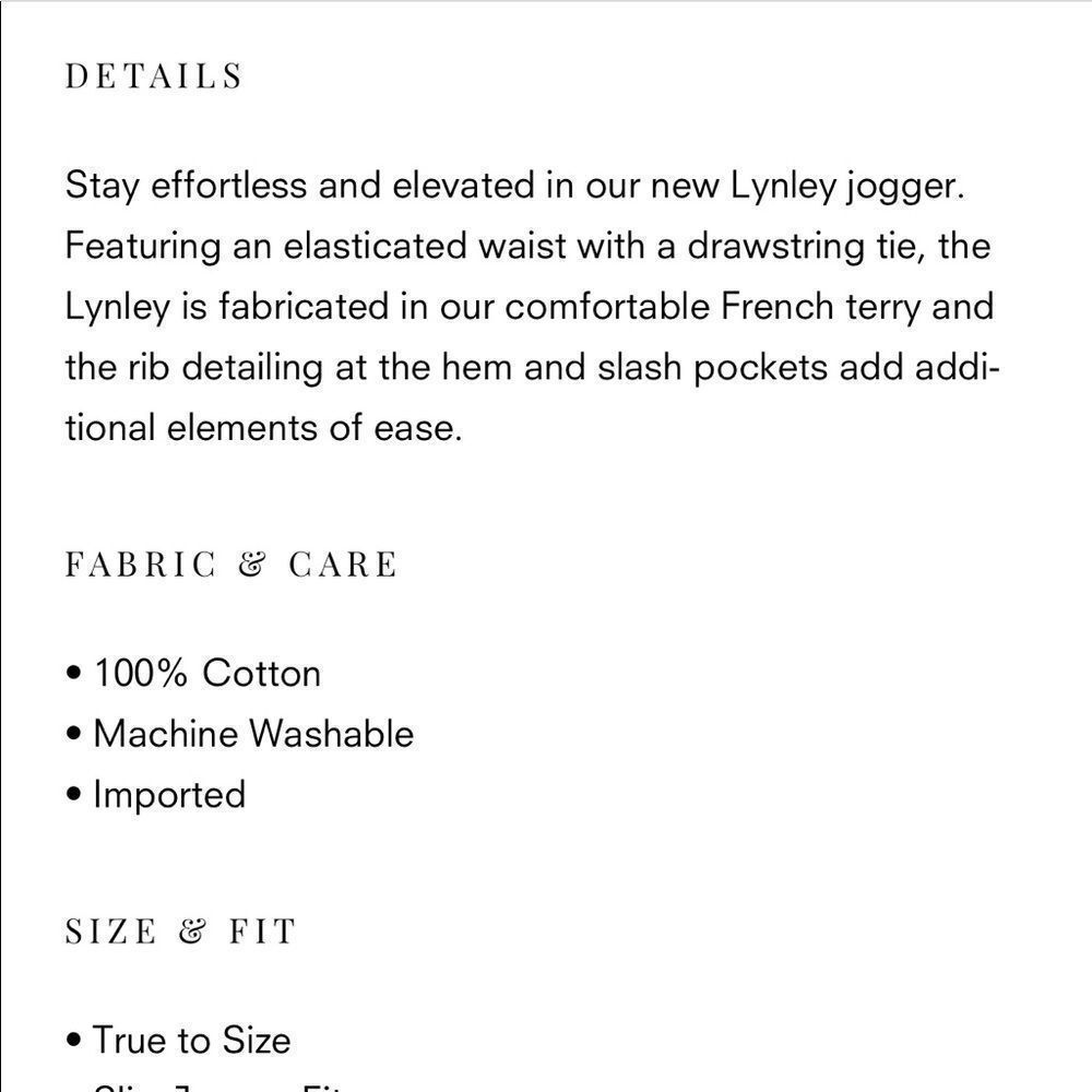 Cami NYC Adorable Elastic Waist Drawstring Lynley Joggers Pink - BUNDLE AND SAVE - Picture 7 of 7